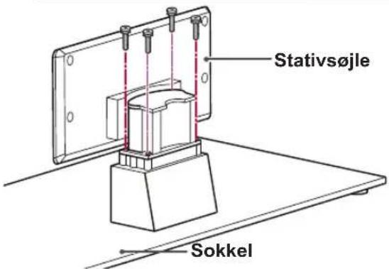 Stativsøjle Sokkel