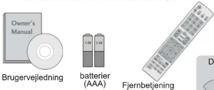 Owner's Manual Brugervejledning 1.3V 1.5V batterier (AAA) Fjernbetjening