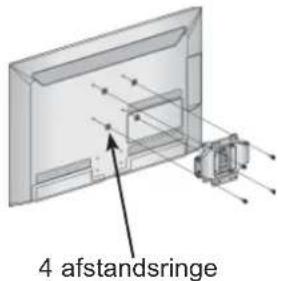 4 afstandsringe