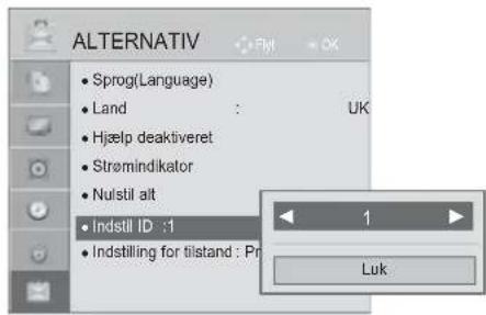 LG 32LE330N - Set ID (Indstil ID) - 3
