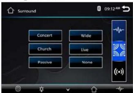 Surround 09:12 AM Concert Wide Church Live Passive None