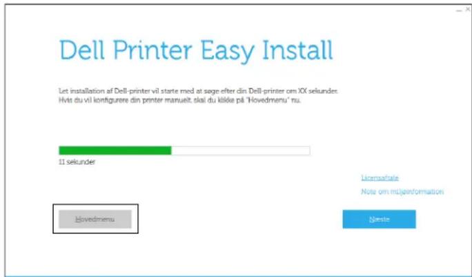 DELL S2810DN - Ved brug af Dell Printer Easy Install - 1