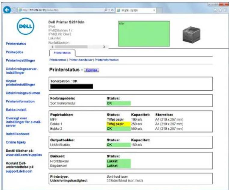 DELL S2810DN - Indstilling af funktion for strømsparetimer - 1