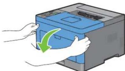 DELL S2810DN - Udtagning af tromlepatron - 1