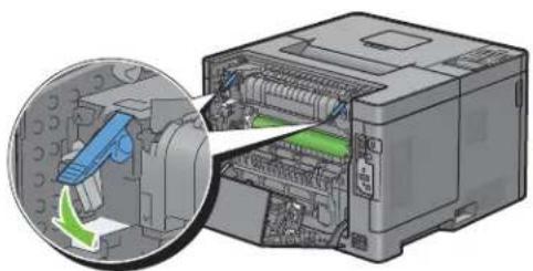 DELL S2810DN - Sådan indstilles printeren til konvoluttilstand - 5