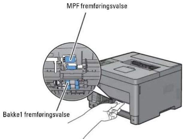 DELL S2810DN - Rengøring indvendigt i printeren - 5