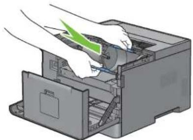 DELL S2810DN - Udtagning af tromlepatron - 5