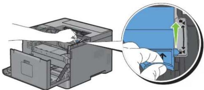 DELL S2810DN - Udtagning af tonerpatron - 3