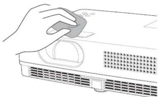 SANYO PLC-XW300 - Cleaning the Projector Cabinet - 1