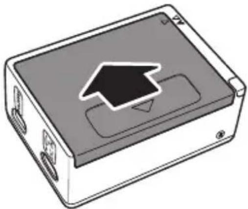 MEDION LIFE S41004 (MD 87157) - Indsætning af batteriet - 2