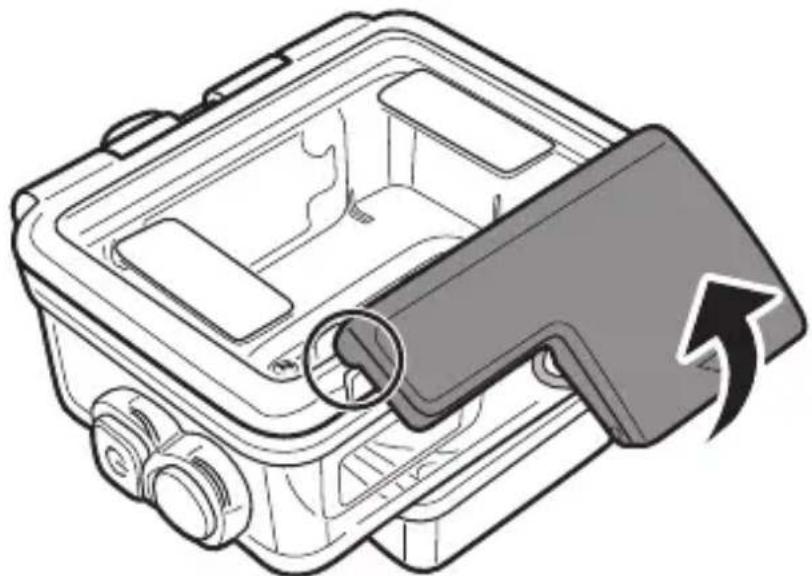 MEDION LIFE S41004 (MD 87157) - Using the waterproof casing - 1