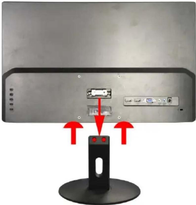 Sceptre E205W-16003R - Removing the Stand for Wall Mounting - 1