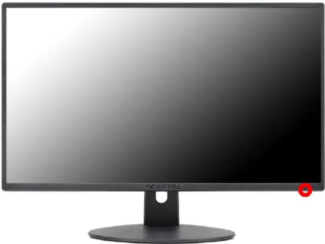 Sceptre E205W-16003R - Front View - 1