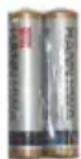 Sceptre E325BV-HD - Installing Batteries to the Remote Control - 2