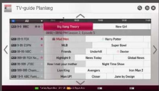 LG 60PH670V - TV-guide Planlæg - 1