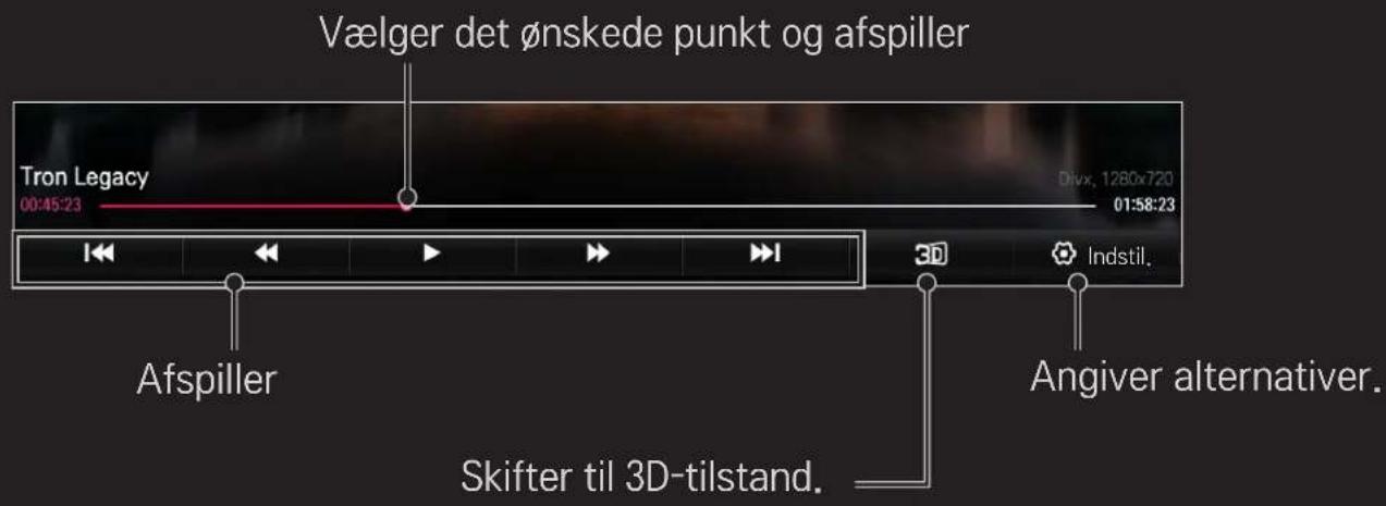 LG 60PH670V - Sådan betjenes videoafspilning - 1