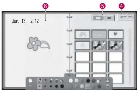 LG 60PA650T - Brug af Familiens dagbog - 2