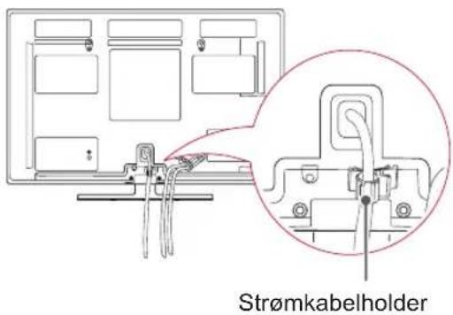 Strømkabelholder