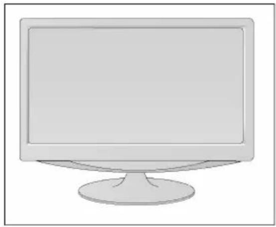 LG M227WA - 台式底座安装 - 1