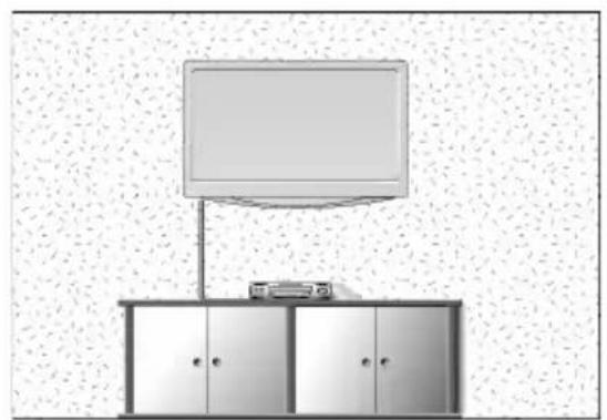 LG M227WA - 壁式安装:水平安装 - 1