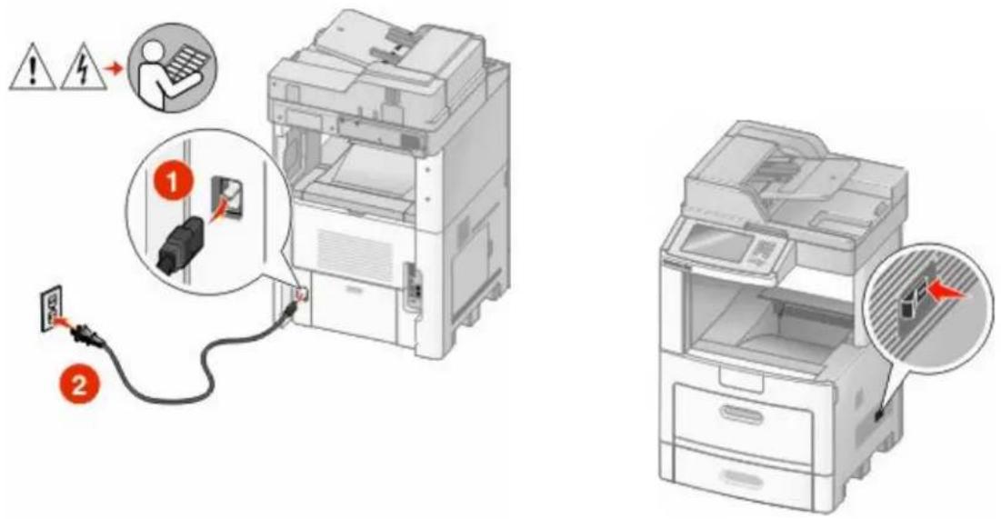 DELL 5535DN - Forbered konfiguration af printeren - 1