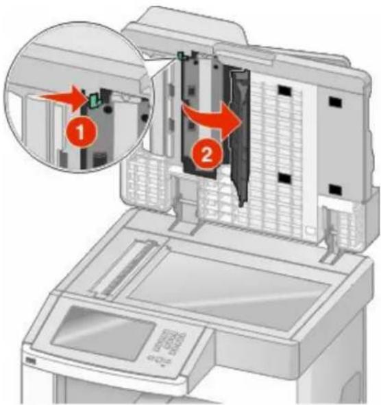 DELL 5535DN - Rengør scannerens glasplade - 1