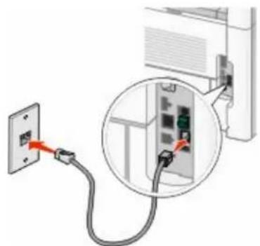 DELL 5535DN - Tilslutning til en telefon - 1