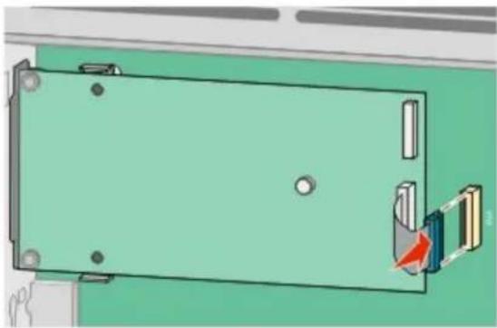 DELL 5535DN - Installation af et flashhukommelses- eller firmwarekort - 19