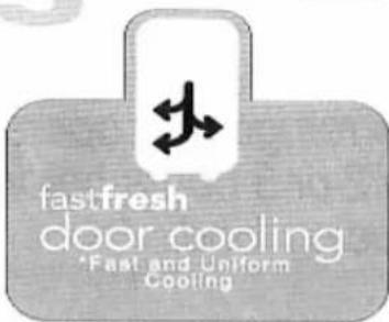 fastfresh door cooling *Fast and Uniform Cooling