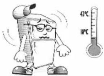 43°C 10°C