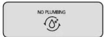 NO PLUMBING