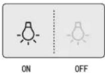 LG GC-L207GLRV - This button turn the Ice & Water light in the Ice & Water on and off. - 2