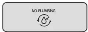 NO PLUMBING