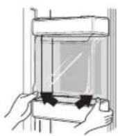 LG GC-L207GLRV - How to disassemble the fridge Home Bar cover - 1