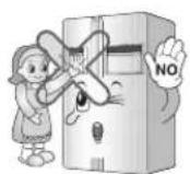 LG GS65SPP1 - Do not insert the hands into the ice bucket or the ice dispenser. - 1