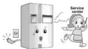 LG GS65SPP1 - Supply the automatic ice maker with drinkable water only (only for the model with the dispenser). - 6