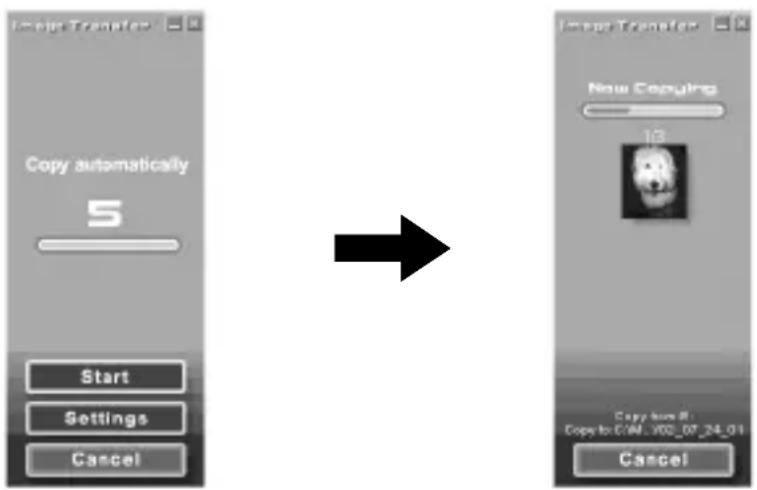 SONY MSAC-US70 - Kopiering af billeder ved hjælp af Image Transfer - 1