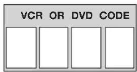 RCA RCU300TR - Program for DVD or VCR—Direct Entry Method - 2
