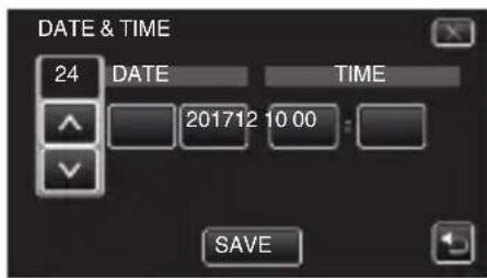 DATE & TIME 24 DATE TIME 201712 10.00 SAVE