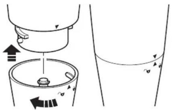 Diagram illustrating a mechanical or fluidic process with directional arrows and labeled components, likely illustrating fluid dynamics or mechanical deformation.