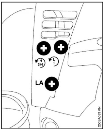 H 3/4 L 1 LA 250BA039 KN