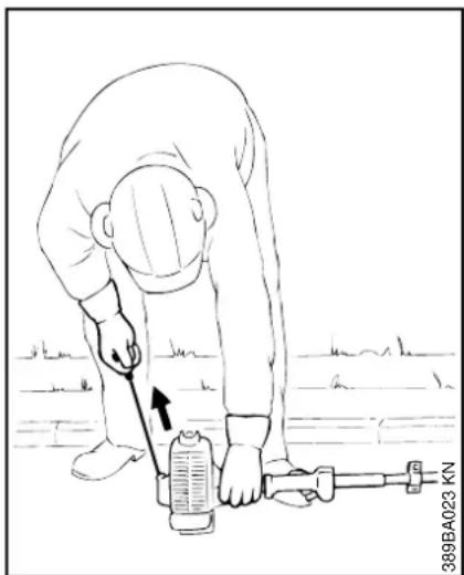 STIHL SP 200 - Arranque - 1