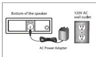 Acoustic Research AWSBT6 - AC Power Adapter - 1