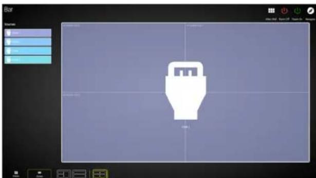 Screenshot of a 3D modeling software interface showing a white object icon on a grid background with tool panels and status bar visible.