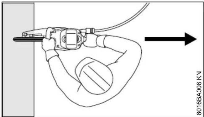STIHL TSA 230 - Kapning - 3