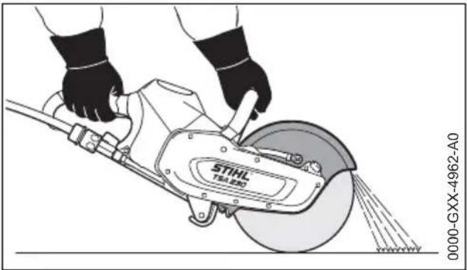 STIHL TSA 230 - Under arbejdet - 2