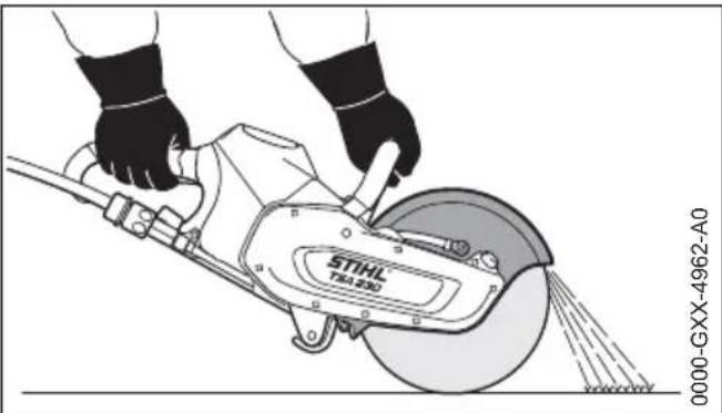 STIHL TSA 230 - Under arbetet - 3