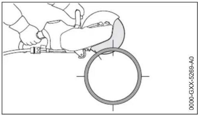 STIHL TSA 230 - Разрезать бетонную трубу - 8