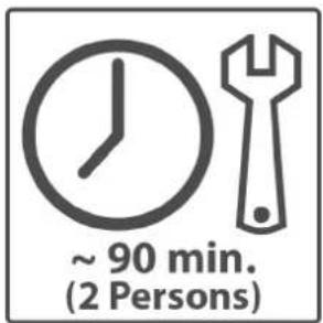 ~ 90 min. (2 Persons)