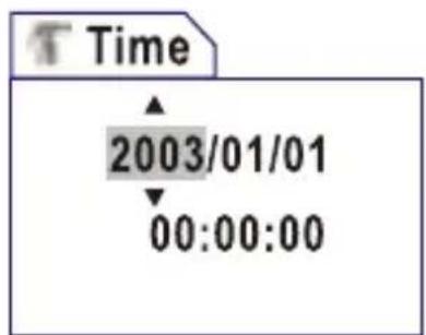 Time 2003/01/01 00:00:00
